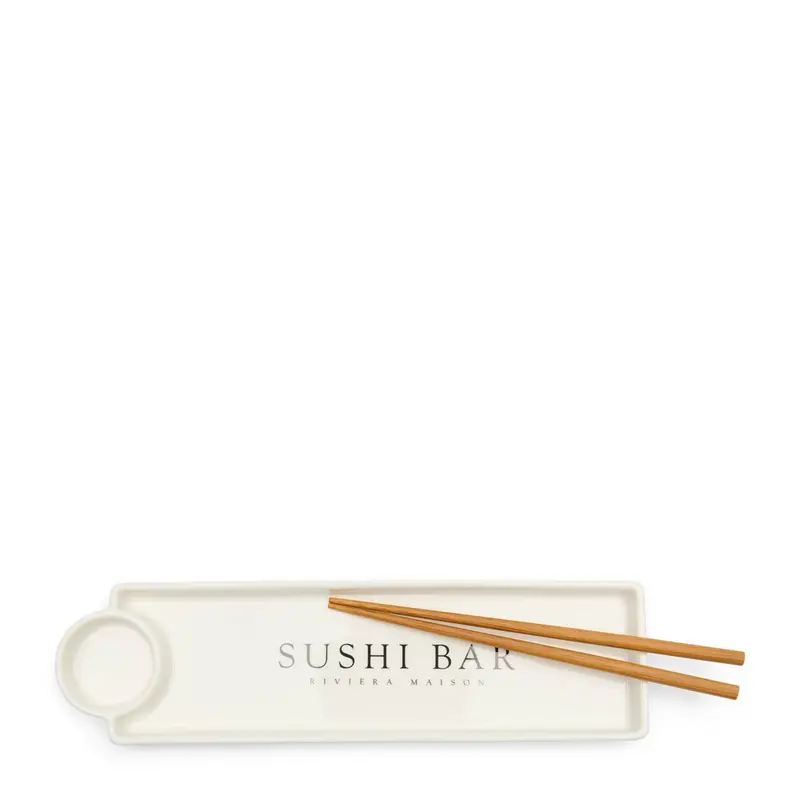 Sushibrett Weißes Porzellan - Sushi Bar  | Rivièra Maison