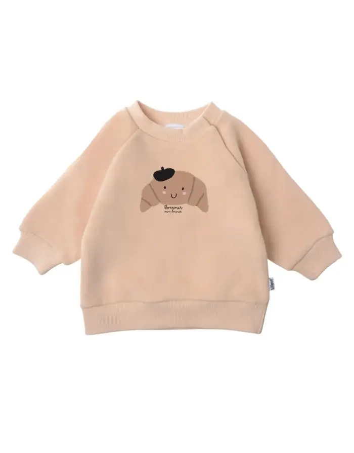 Sweatshirt Beige I Croissant