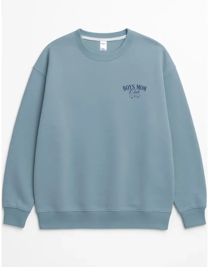 Sweatshirt Special Edition Hellblau I Boys Mom Club