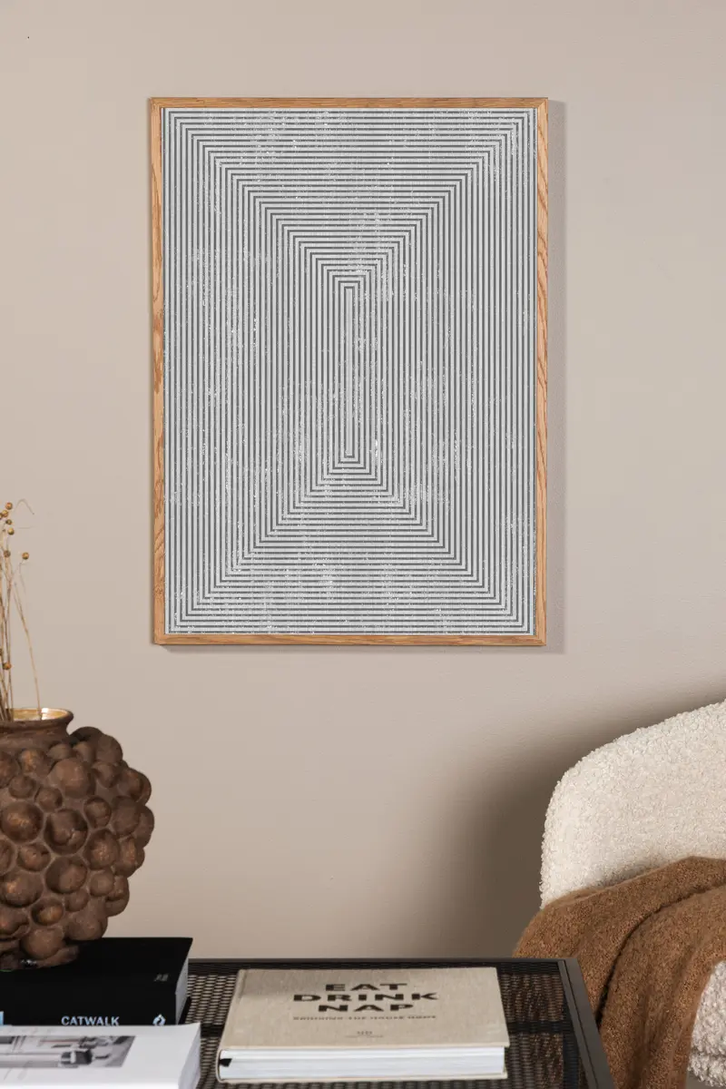 Symmetrisches Poster Wanddekoration