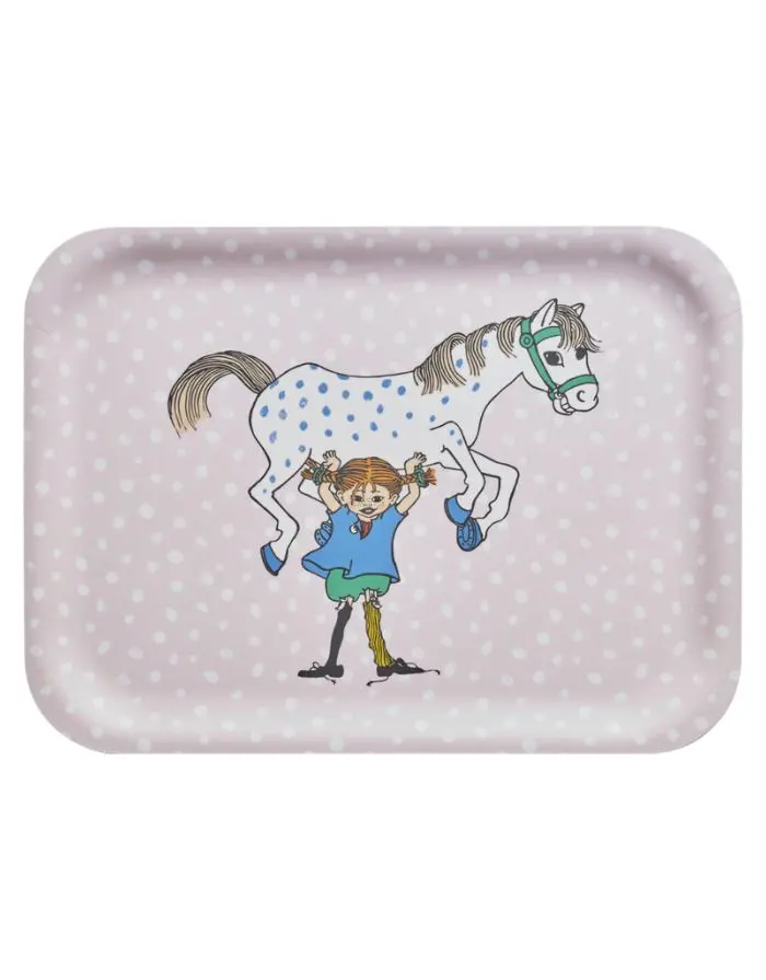 Tablett I Pippi Langstrumpf - Horse