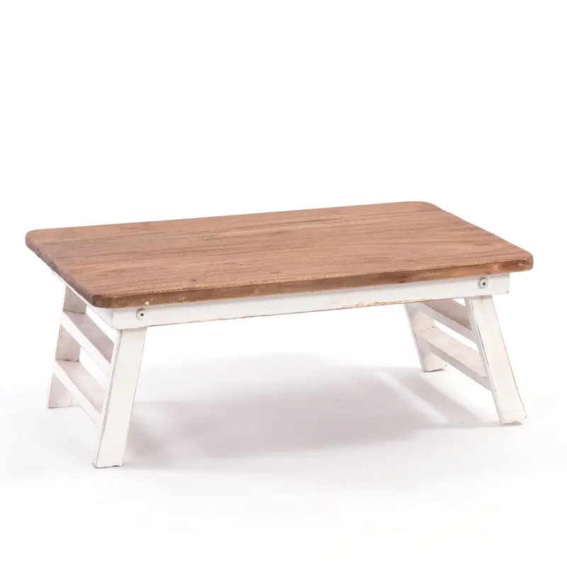 TABLETTTISCH "FOLD" | Mahagoni, 60x40 cm | Frühstückstablett | Farbe