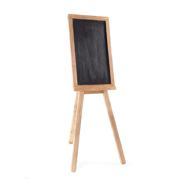TAFEL AUFSTELLER "MEMO" | 160 cm, Massivholz | Kreidetafel