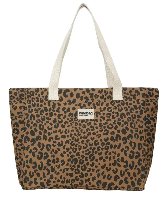 Tasche Claude I Leopard Cannelle