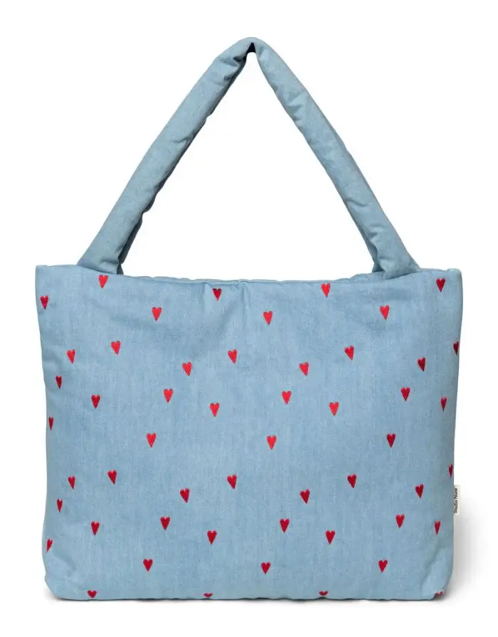 Tasche Denim I Blue Hearts