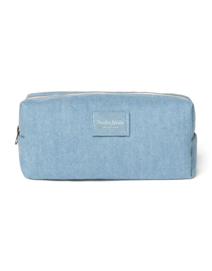 Tasche Kosmetik Denim I Solid Blue