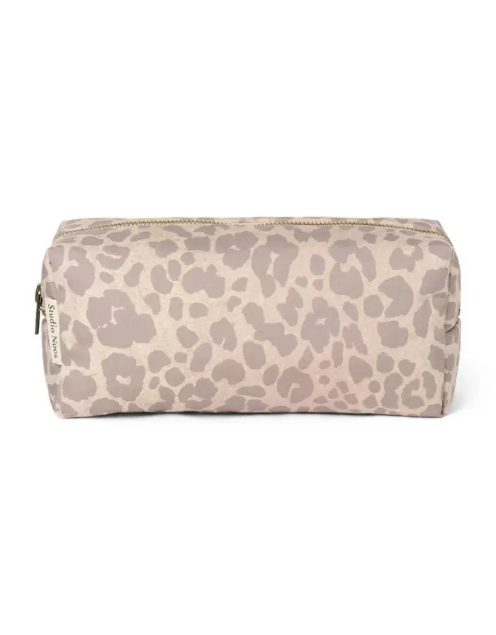 Tasche Kosmetik Puffy I Beige Leopard