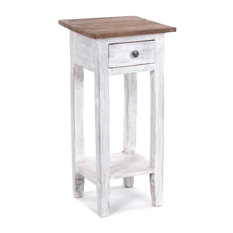 TELEFONTISCH "DRAWER 65" | Mahagoni, 65x31x31 cm | Beistelltisch | Farbe