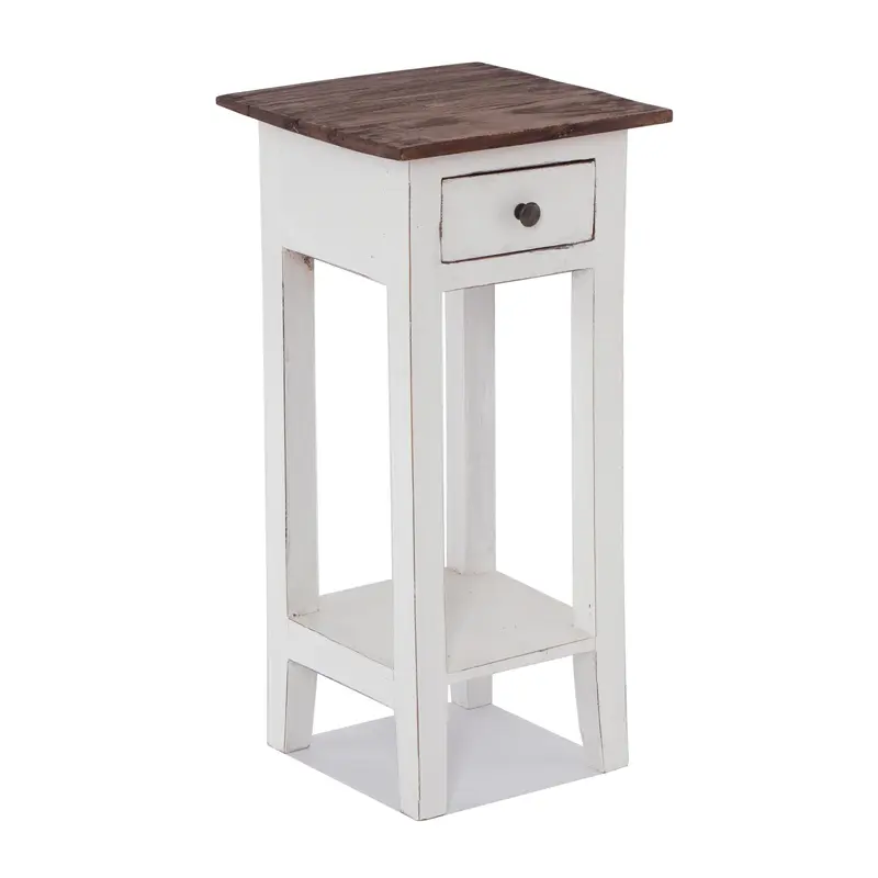 TELEFONTISCH "DRAWER 65" | Mahagoni, 65x31x31 cm | Beistelltisch | Farbe