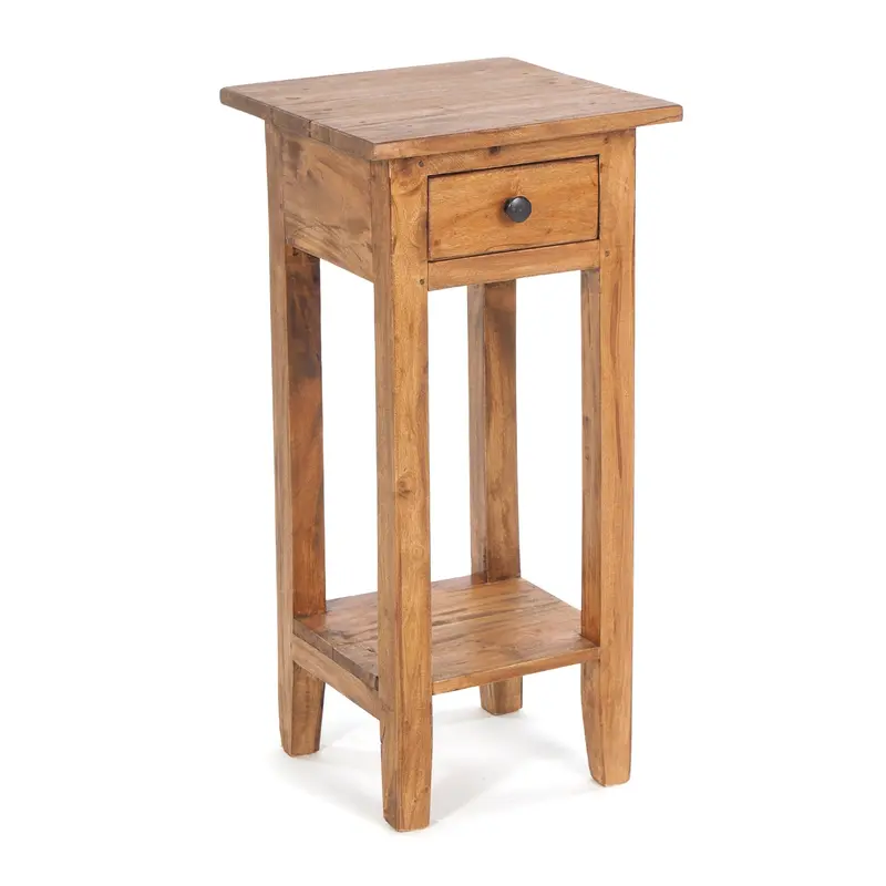 TELEFONTISCH "DRAWER 65" | Mahagoni, 65x31x31 cm | Beistelltisch | Farbe
