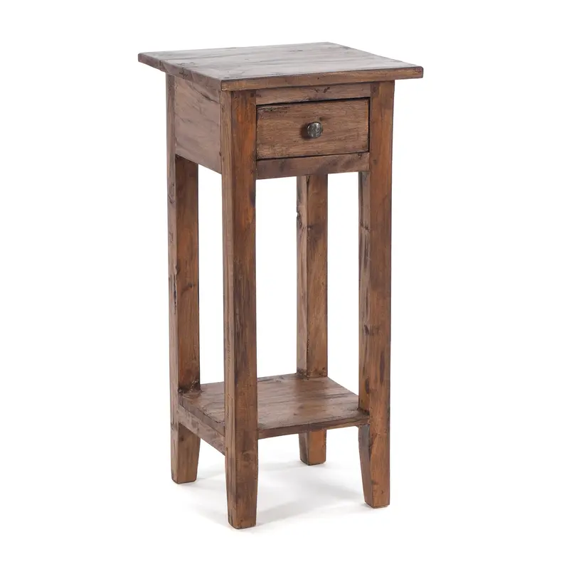 TELEFONTISCH "DRAWER 65" | Mahagoni, 65x31x31 cm | Beistelltisch | Farbe