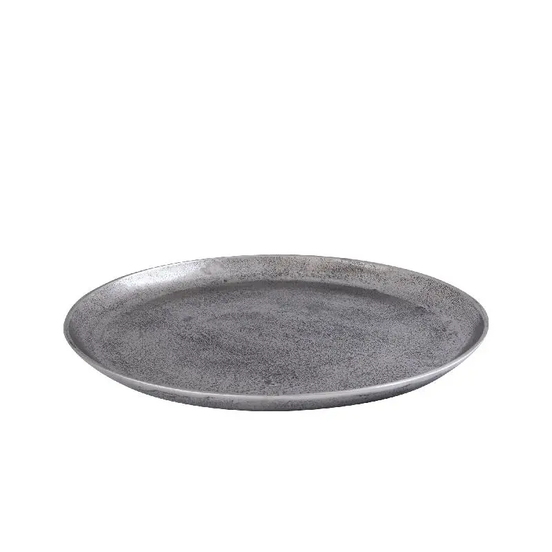 Teller – Aluminiumguss, Nickel Finish, Runde Form - Afta | PTMD