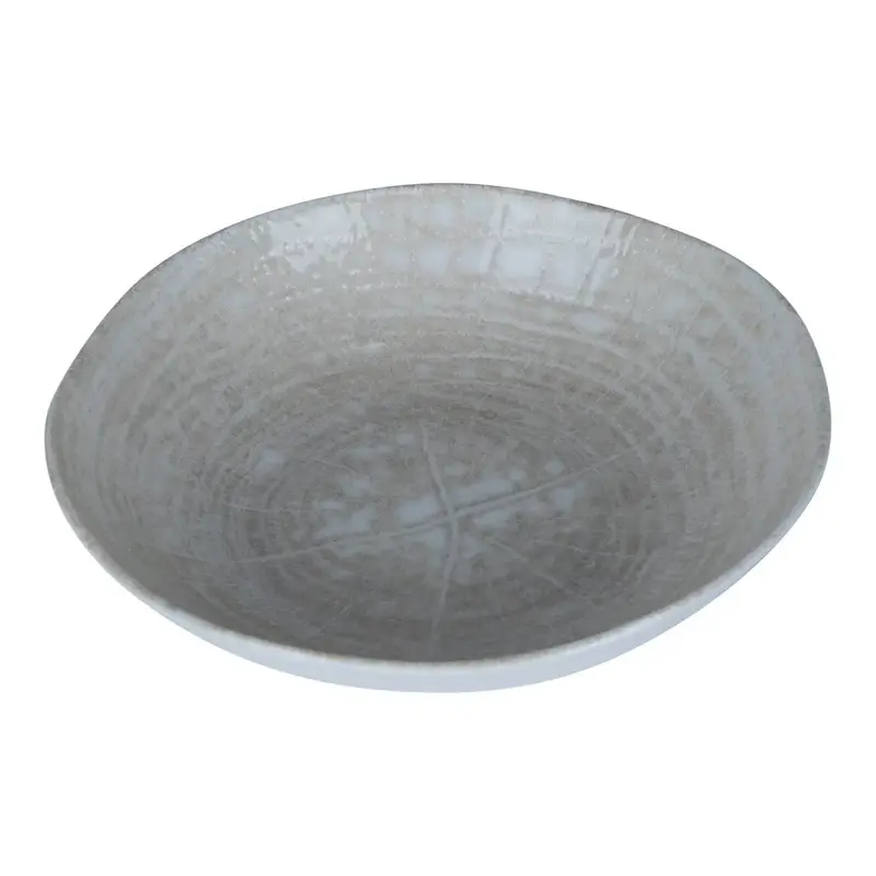 Teller – Creme Porzellan, Runde Form, Schlichte Optik, 20 cm - Kaylaa | PTMD