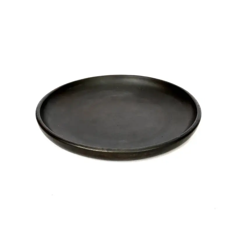 Teller – Gebrannte Terrakotta, Schlankes Design, Zeitlose Form, S | Bazar Bizar Antwerp
