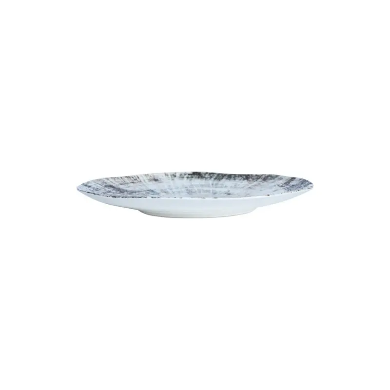 Teller – Weißes Porzellan, Runde Form, Schlichte Optik, 23 cm - Kaylaa | PTMD