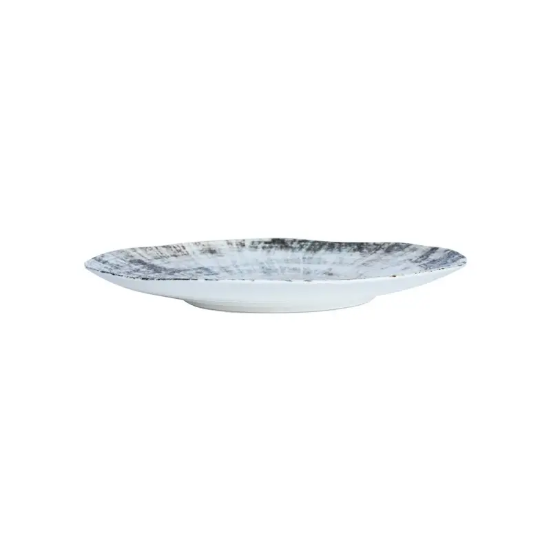 Teller – Weißes Porzellan, Runde Form, Schlichte Optik, 28 cm - Kaylaa | PTMD