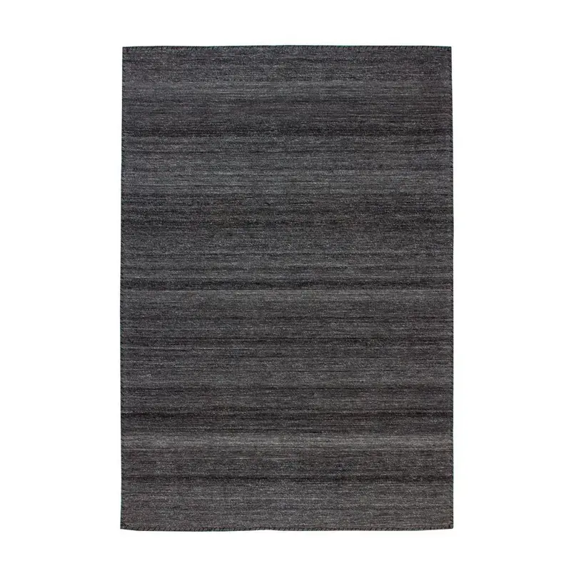 Teppich – Anthrazit Farbton, Jacquard Gewebe, Melierte Struktur, 80 x 150 cm - Phoenix 210 | Kayoom
