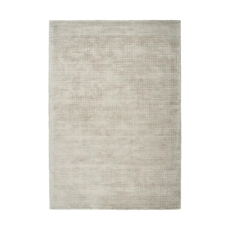 Teppich – Creme Viskose, Weiche Oberfläche, Premium Design, 170 cm - Bridget 125 | Kayoom