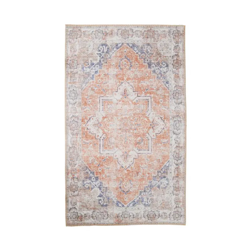 Teppich Havana 230x160cm - Orange/Blau
