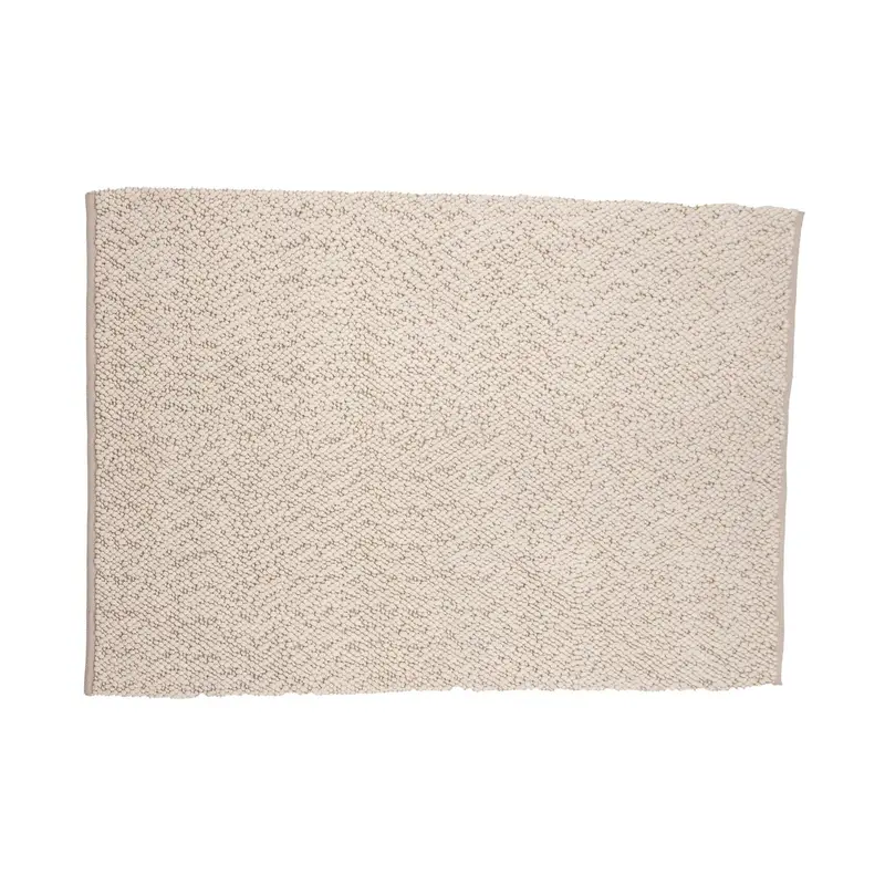 Teppich Jajru 300*200cm aus Wolle - Weiß
