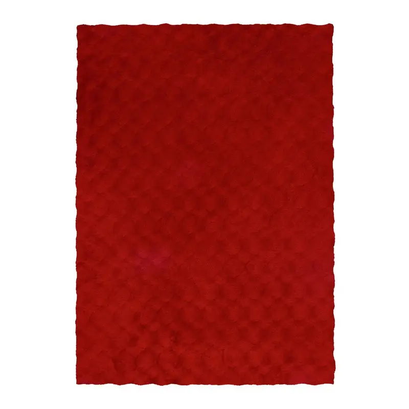 Teppich – Luxuriöser Flor, Polyester Mix, Rötlicher Ton 230 cm - Royal Glow 825 | Kayoom