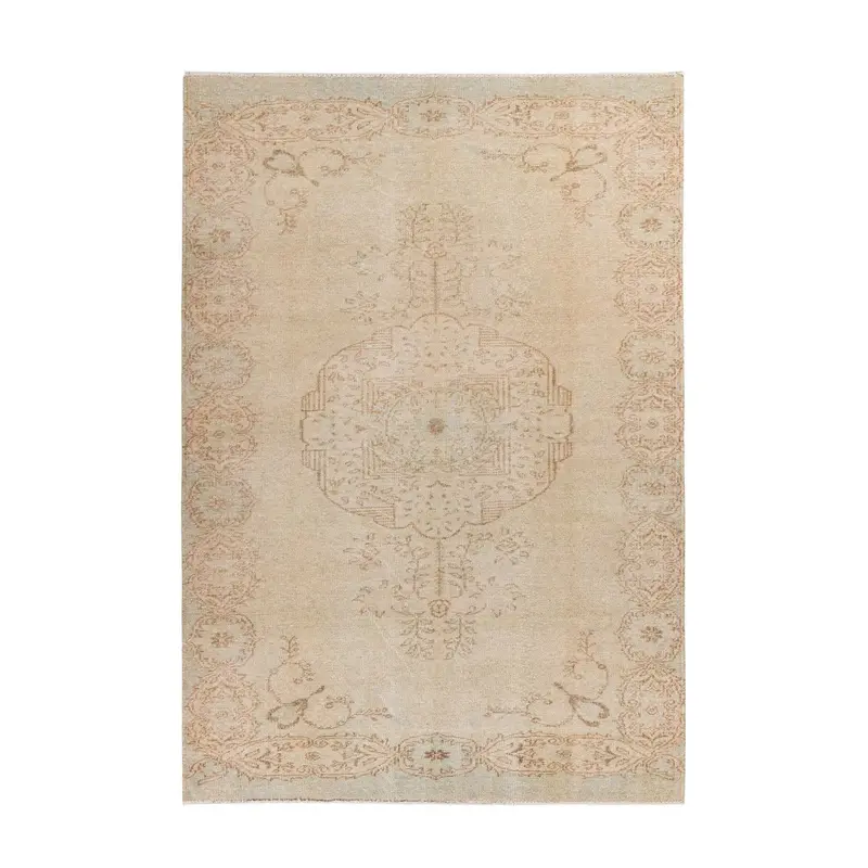 Teppich – Reines Polyester, Flache Struktur, Beige Optik, 230 cm - Toska 325 | Kayoom