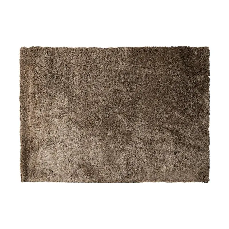 Teppich – Stoffgewebe, Gewebtes Design, Großflächige Form, Braun, L – Jups | PTMD