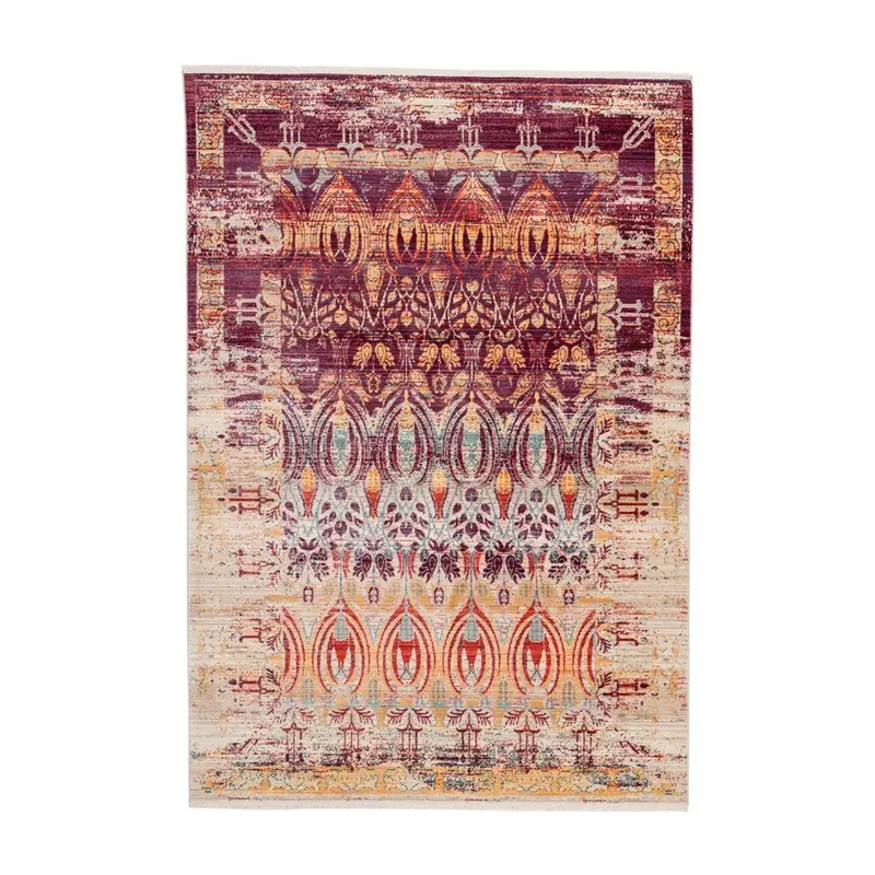 Teppich – Vintage Muster, Orientalische Ornamente, Mehrfarbiger Mix, 120 x 170 cm - Baroque 425 | Kayoom