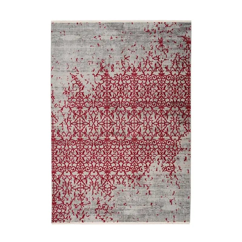 Teppich – Vintage Muster, Orientalische Ornamente, Roter Farbton, 160 x 230 cm - Baroque 225 | Kayoom