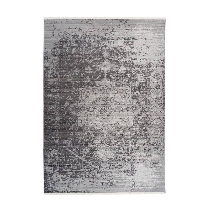 Teppich – Vintage Muster, Orientalisches Design, Dekorative Fransen, 120 x 170 cm - Baroque 825 | Kayoom