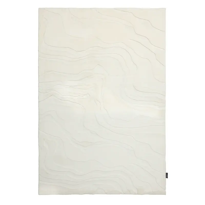 Teppich – Weiße Farbe, Polyester Material, Weicher Komfort, 22 cm - Cosmic 525 | Kayoom