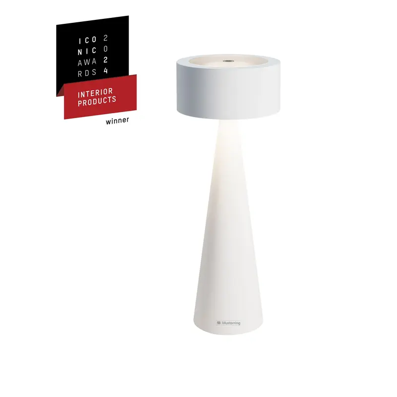 Tischlampe – Akku Betrieb, Touch Dimmer, Innen Aussen, 21 cm - Elody | Musterring