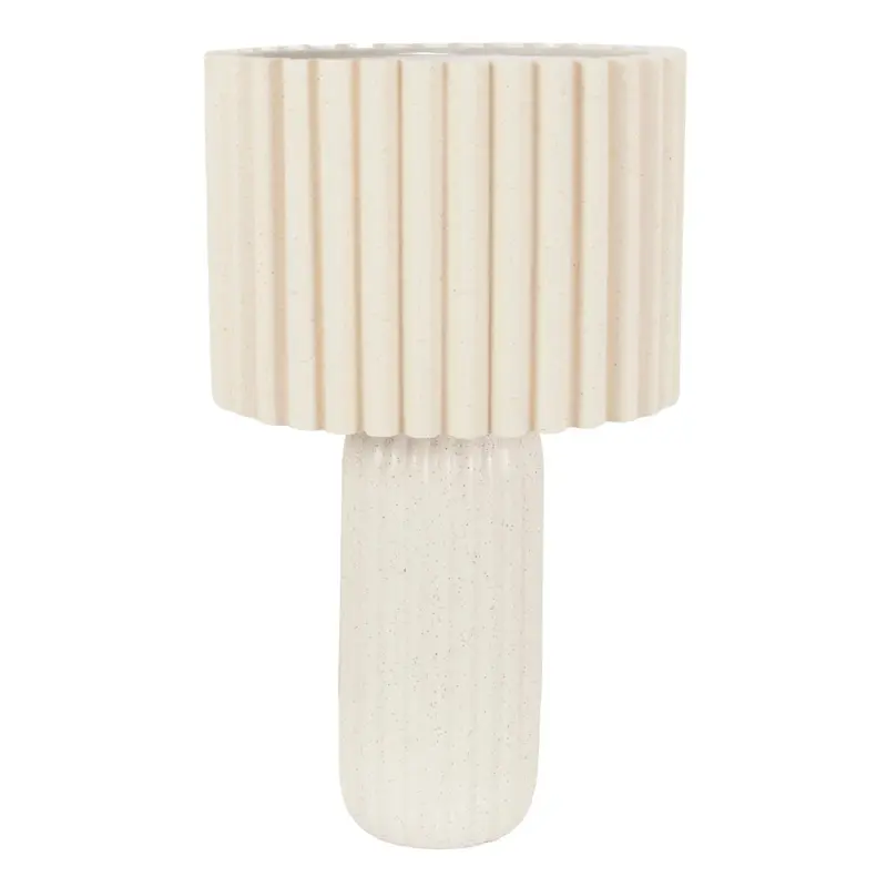 Tischlampe Lume Ridge Gr. S - Beige