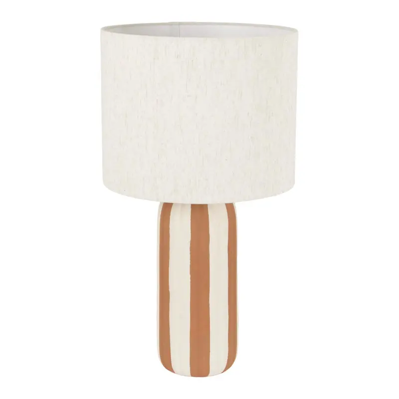Tischlampe Tierra Gr. L - Cremeweiß