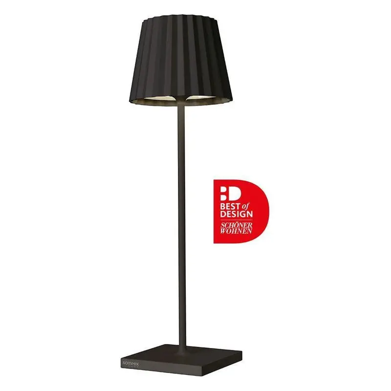 Tischleuchte Aluminiumgehäuse mobile Akku-Funktion integrierte LED-Technik – TROLL 2.0 | Sompex