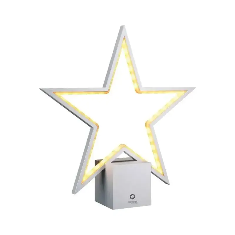 Tischleuchte aus Aluminium mit Akku-Betrieb stufenloser Dimmfunktion & zwei Lichtfarben - Lucy 2.0 | Sompex