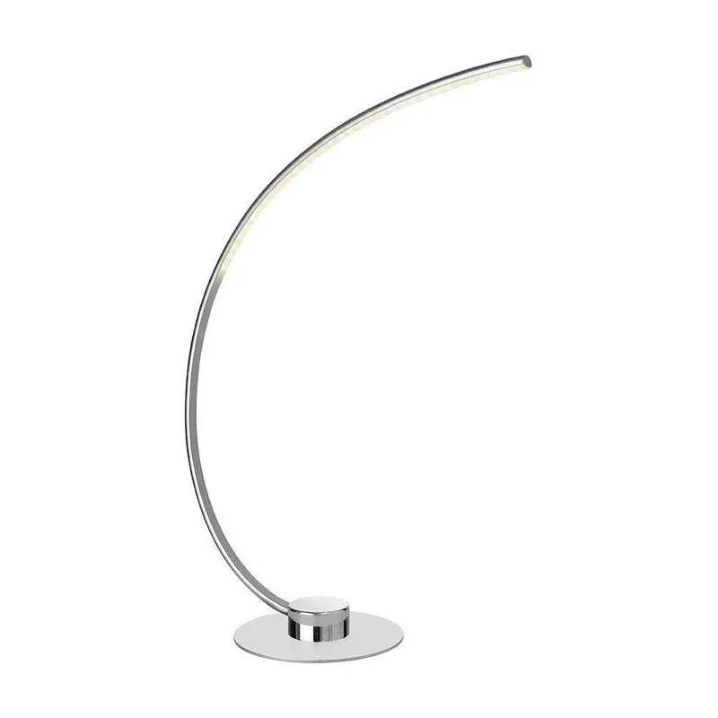 Tischleuchte Metall-Silikon-Korpus integrierter LED-Lichtstreifen modernes Curve-Design – CURVE | Sompex