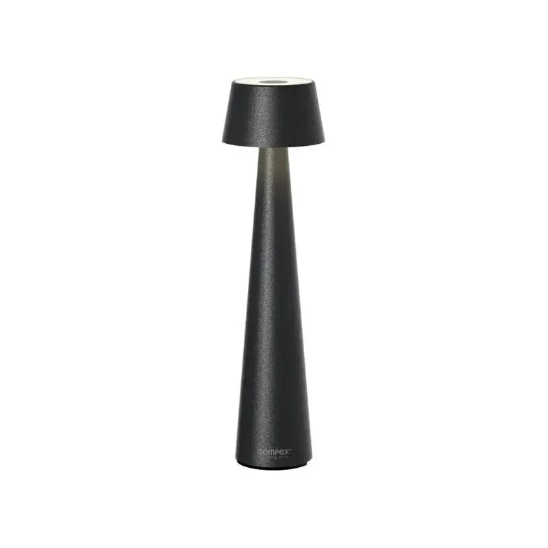 Tischleuchte mit Aluminiumgehäuse dimmbarem Licht & Outdoor-IP65-Schutz - Mono | Sompex