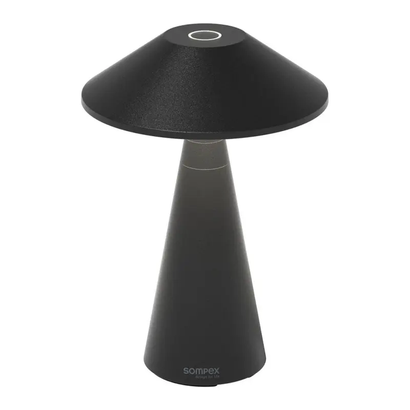 Tischleuchte mit Aluminiumgehäuse flexiblem Teleskop-Design & stufenloser Dimmfunktion - Move | Sompex