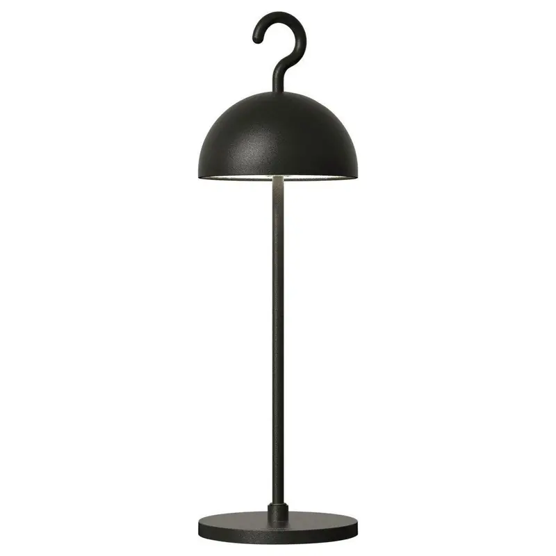 Tischleuchte mit Aluminiumgehäuse flexiblem Tragehaken & stufenloser Dimmfunktion - Hook | Sompex