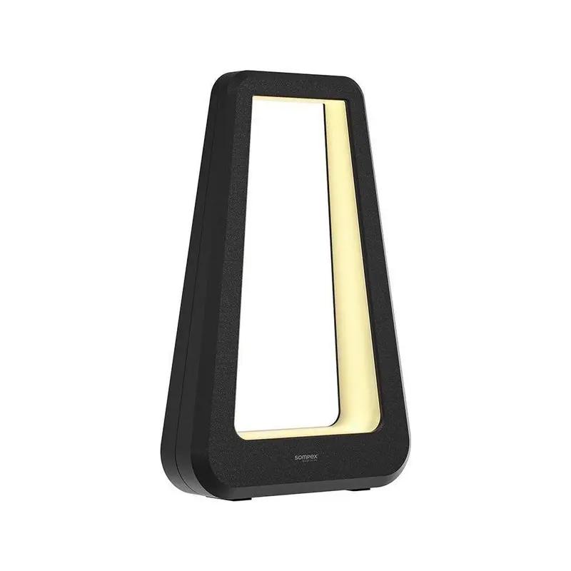 Tischleuchte mit Aluminiumgehäuse integrierter LED-Technik & modernem Outdoor-Design – GATE | Sompex