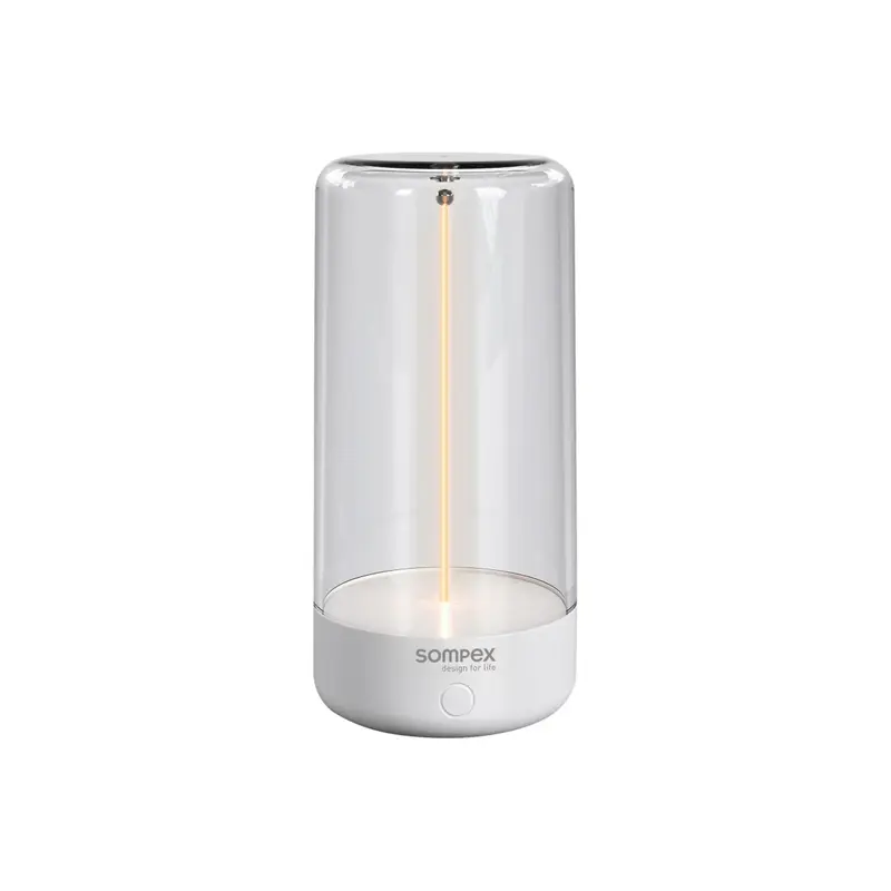 Tischleuchte mit schwebendem Filament-Design magnetischem Leuchteffekt & USB-C-Ladung - Pulse | Sompex