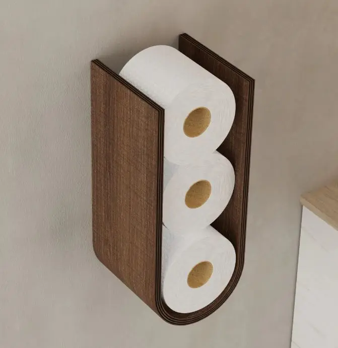Toilettenpapier-Halter in U-Form