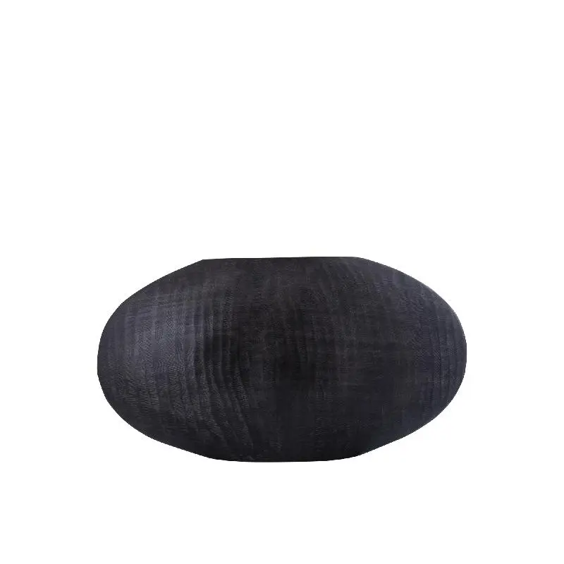 Topf – Geripptes Design, Ovale Form, Aluminium Material, Grau, Niedrig, S– Jowad | PTMD