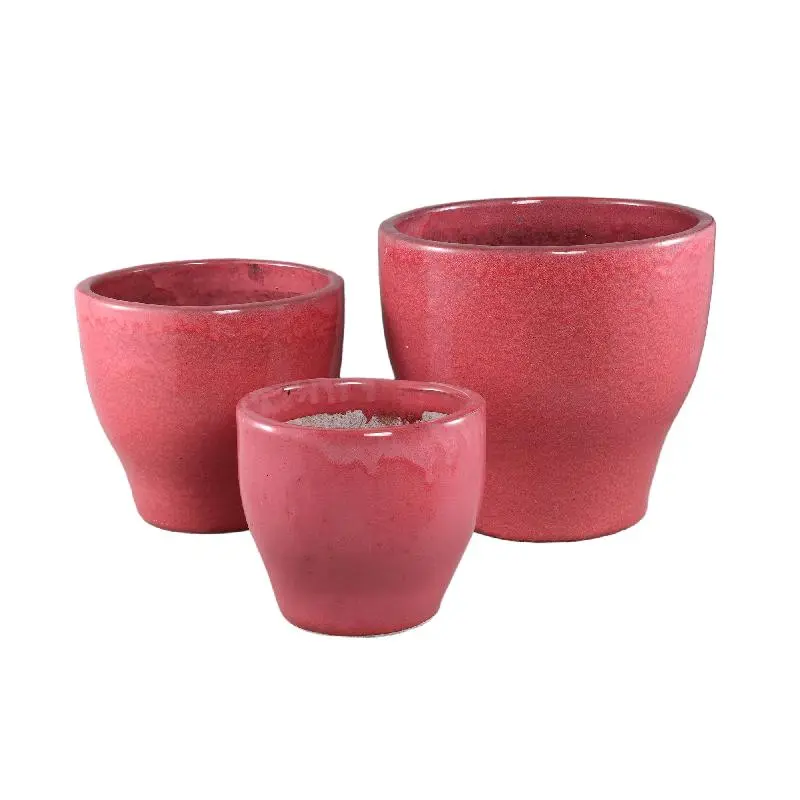 Topf – Keramik Material, Runde Form, Rosa Farbgebung – Esmarie | PTMD
