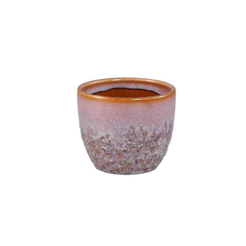 Topf - Keramik, Runde Form, Bauchige Form, Rosa, XS - Harper | PTMD