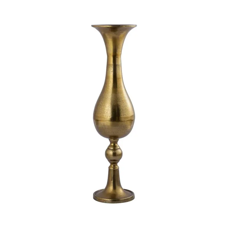 Topf – Messing Aluminium, Antikes Finish, Hohes Design, S - Orish | PTMD