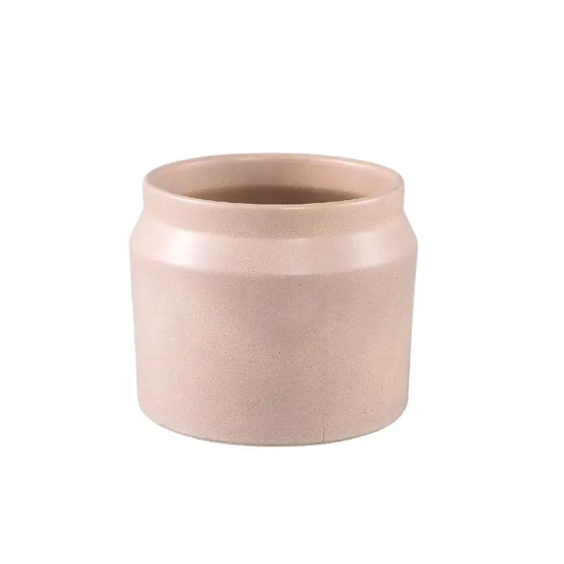 Topf – Runde Form, Porzellan-Keramik, Randdesign, Creme, S – Jillanne | PTMD