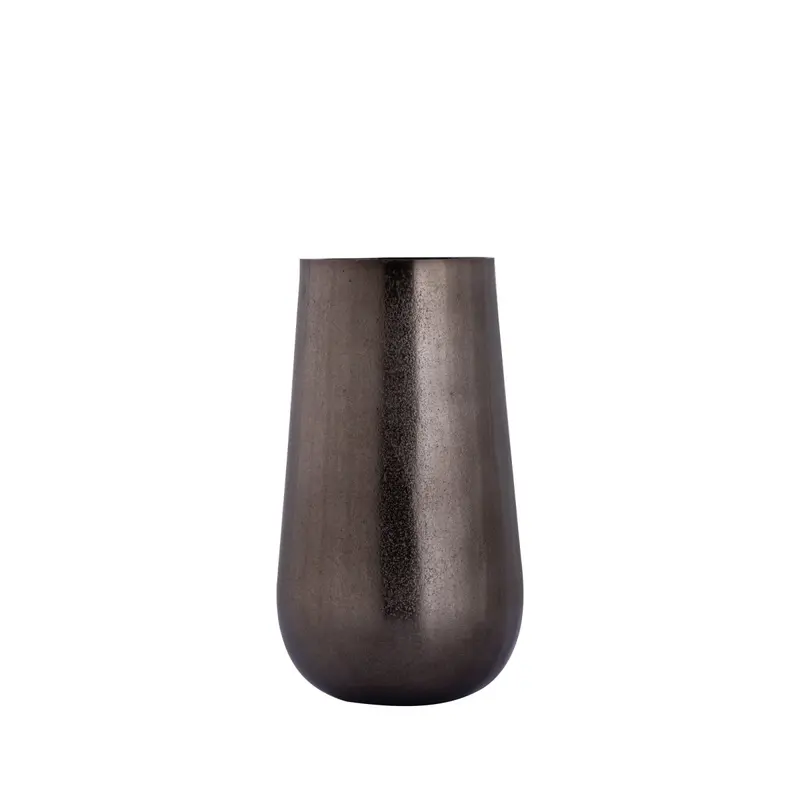 Topf – Schwarz, Aluminium-Material, Gebürstete Oberfläche – Finnick | PTMD