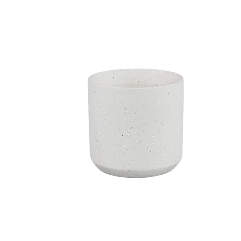 Topf – Weiße Oberfläche, Runde Form, Keramik Material, M – Fatima | PTMD